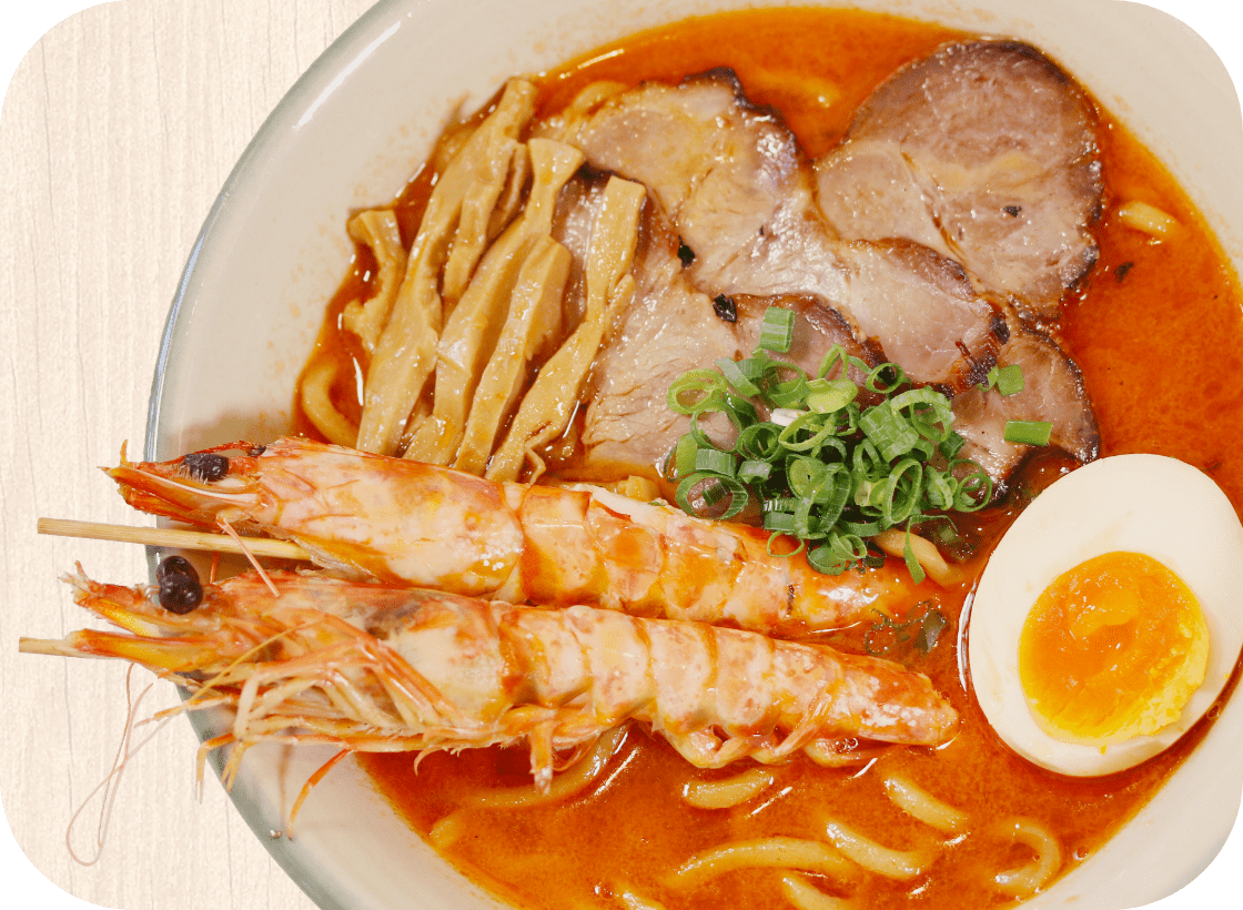 宮古島産車海老そば